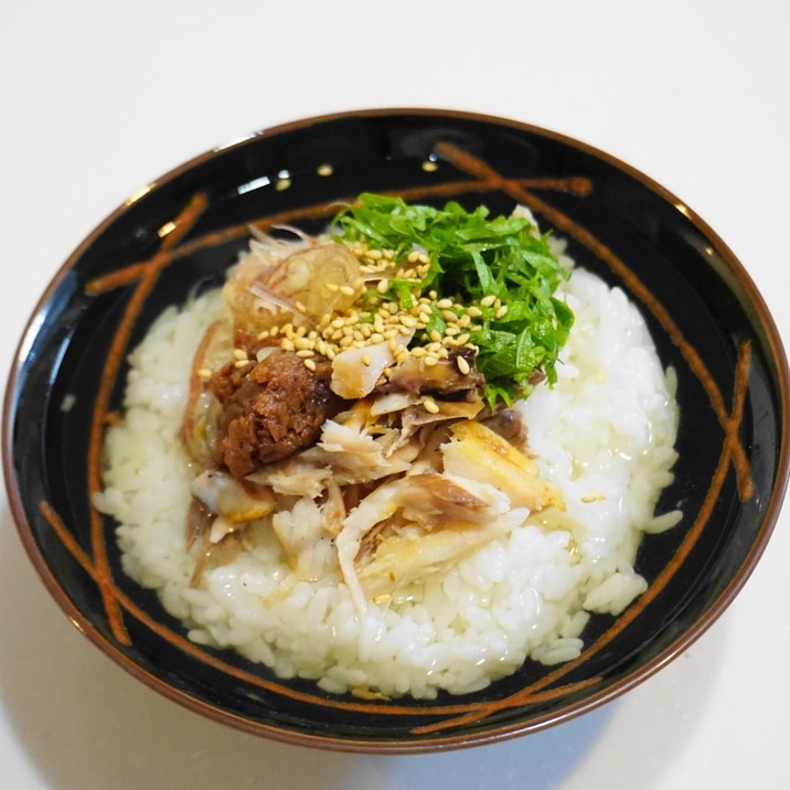 食欲が落ちたら!アジの干物の冷やしだし茶漬け